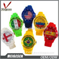 OEM new silicone watch bands,promotion silicone watch,slim silicone sport watch